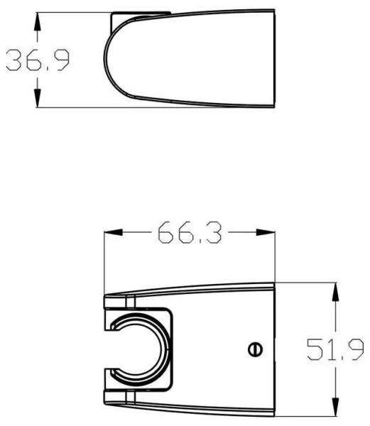 Крепление настенное Lemark поворотное для лейки (LM8083BL)